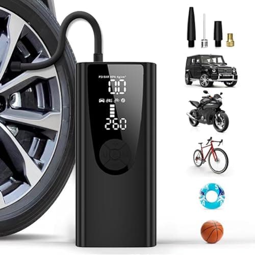 Portable Tire Inflator with Gauge - Product image