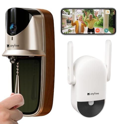 Solar Video Doorbell Camera with Chime - Product image