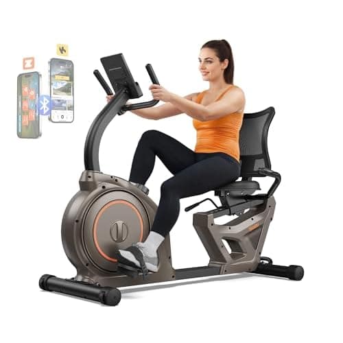 Smart Recumbent Exercise Bike 400-Pound Capacity - Product image
