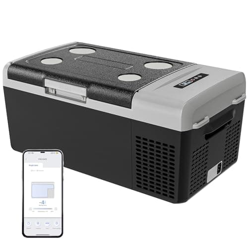 EKOJUCE 17 Quart Portable 12V Refrigerator - Product image