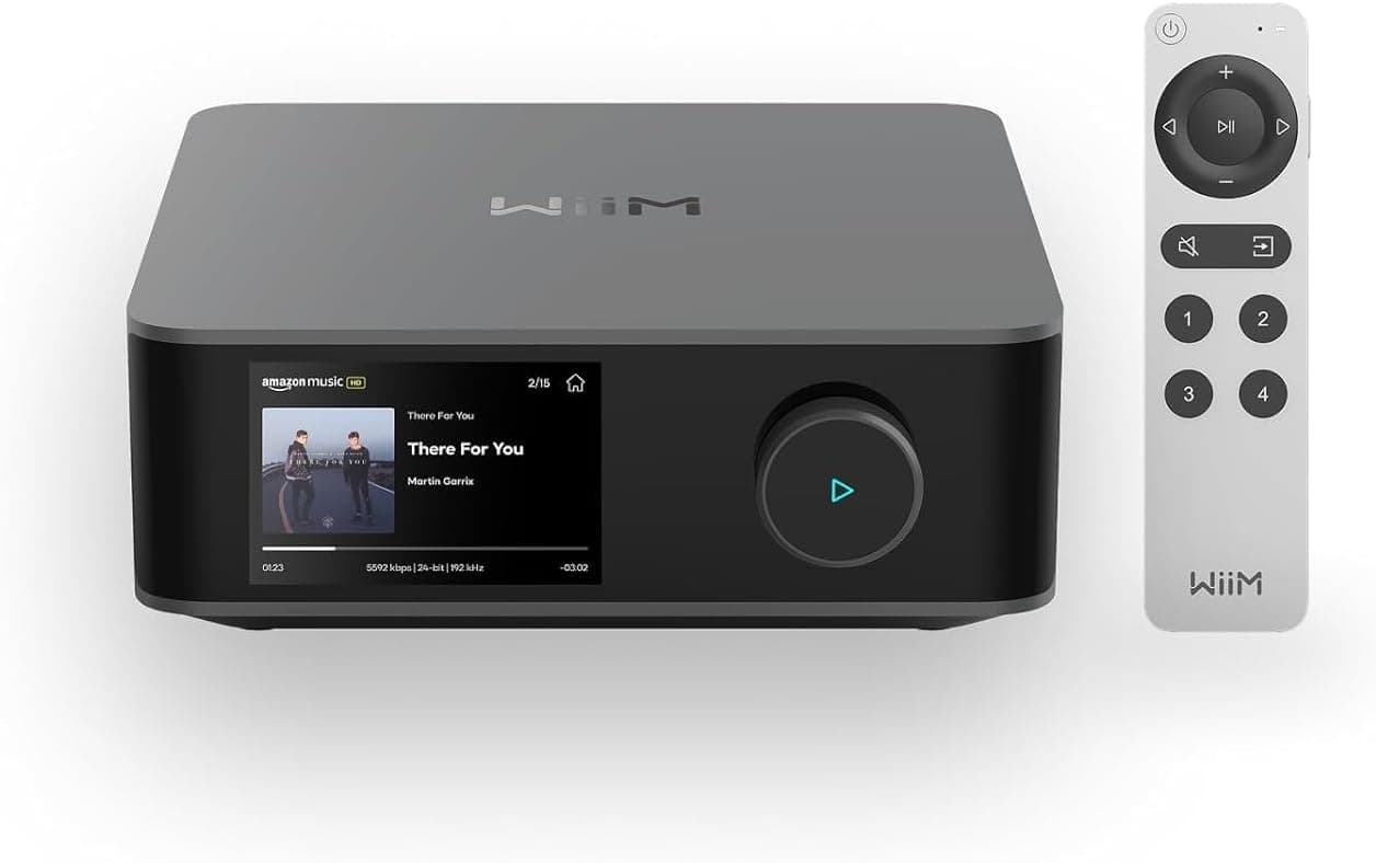 WiiM Amp Ultra with Voice Remote 2 - Product image