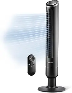 Quiet 42" Tower Fan with Remote - Product image