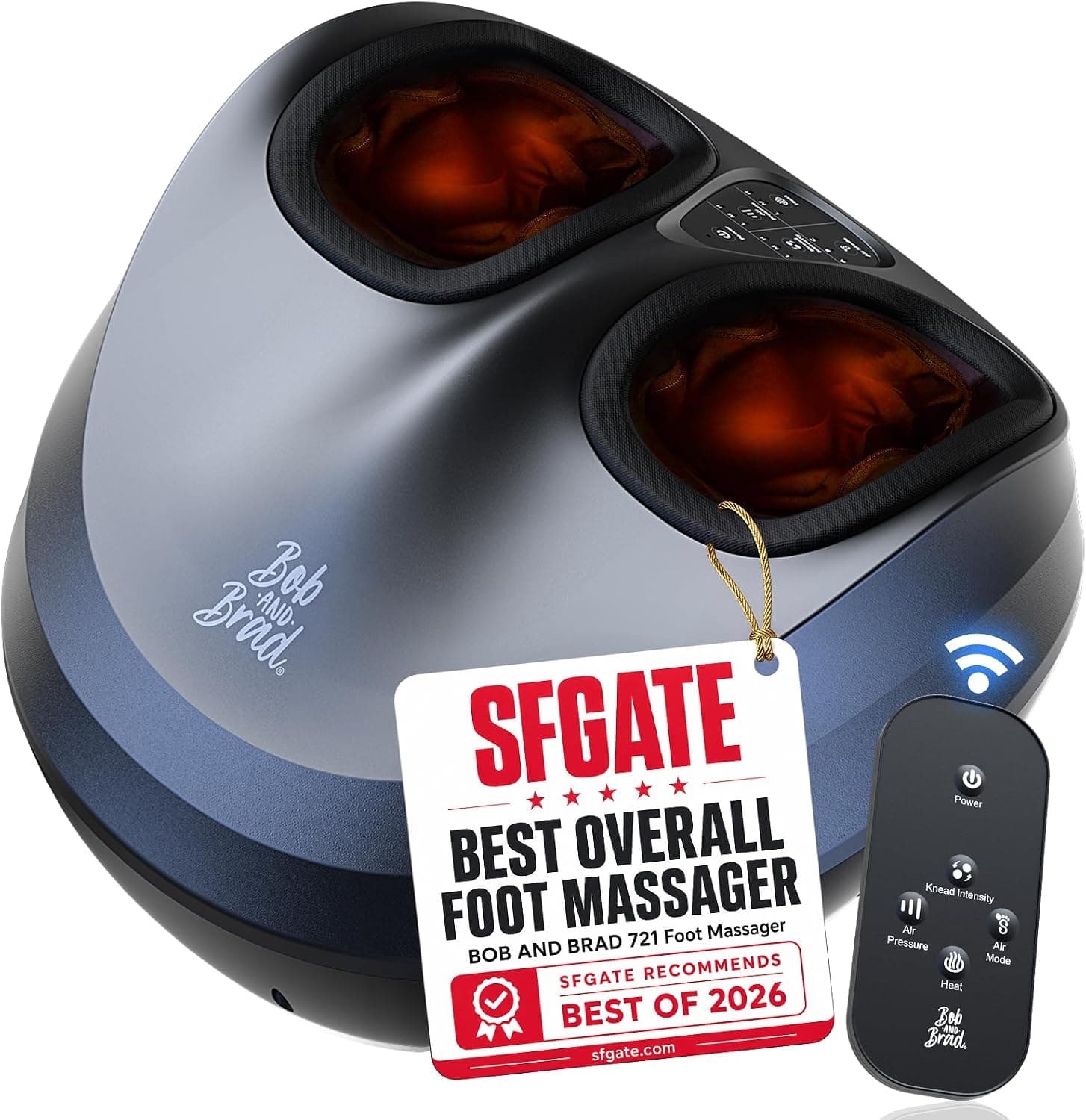 Bob and Brad 721 Foot Massager with Heat - Product image