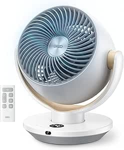 DREO 11-Inch Desk Air Circulator Fan with Remote - Product image