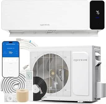 COZEWARE 12,000 BTU Mini Split Air Conditioner Heat Pump - Product image