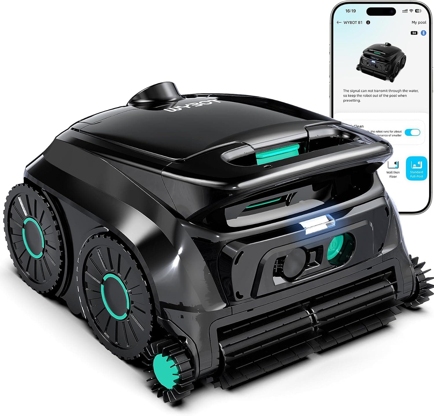 WYBOT B1 Cordless Robotic Pool Vacuum - Product image