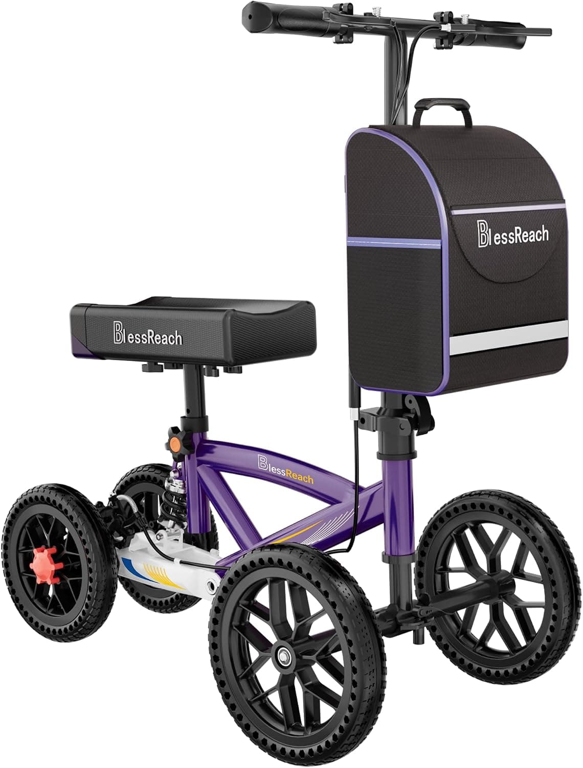 BlessReach All-Terrain Foldable Knee Scooter - Product image