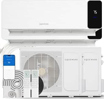 COZEWARE 48,000 BTU Two-Zone Mini Split System - Product image
