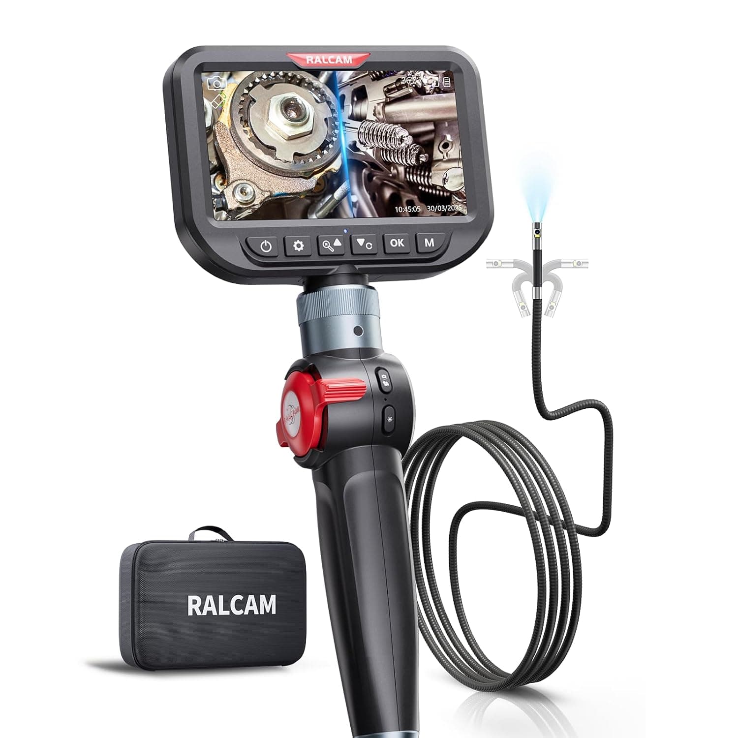 Ralcam 6.5mm Dual-Lens Articulating Borescope - Product image