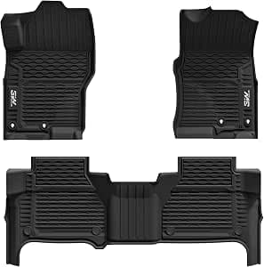 3W Nissan Frontier Crew Cab Floor Mats - Product image