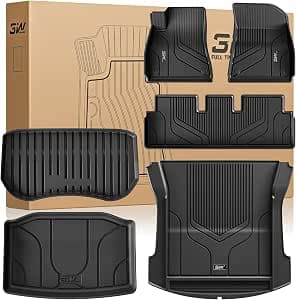 3W Tesla Model 3 Floor Mats and Trunk Mat - Product image