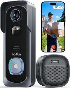 Wireless 2K Video Doorbell Camera - Product image