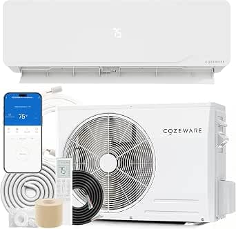COZEWARE 18,000 BTU Mini Split Air Conditioner Heat Pump - Product image