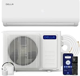 DELLA Vario Series 12,000 BTU Mini Split AC - Product image
