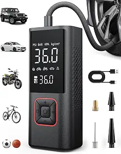 Portable Cordless Tire Inflator - 150PSI - Product image