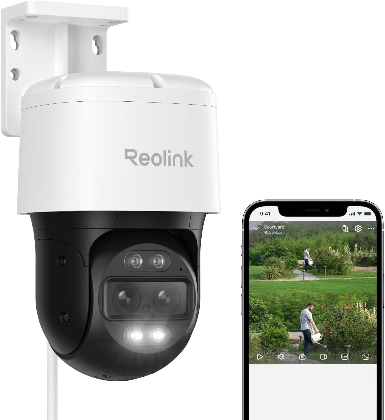 Reolink Camera – Reolink PoE Security Camera System, 8pcs H.265 12MP Security Cameras, Person Vehicle Pet Detection