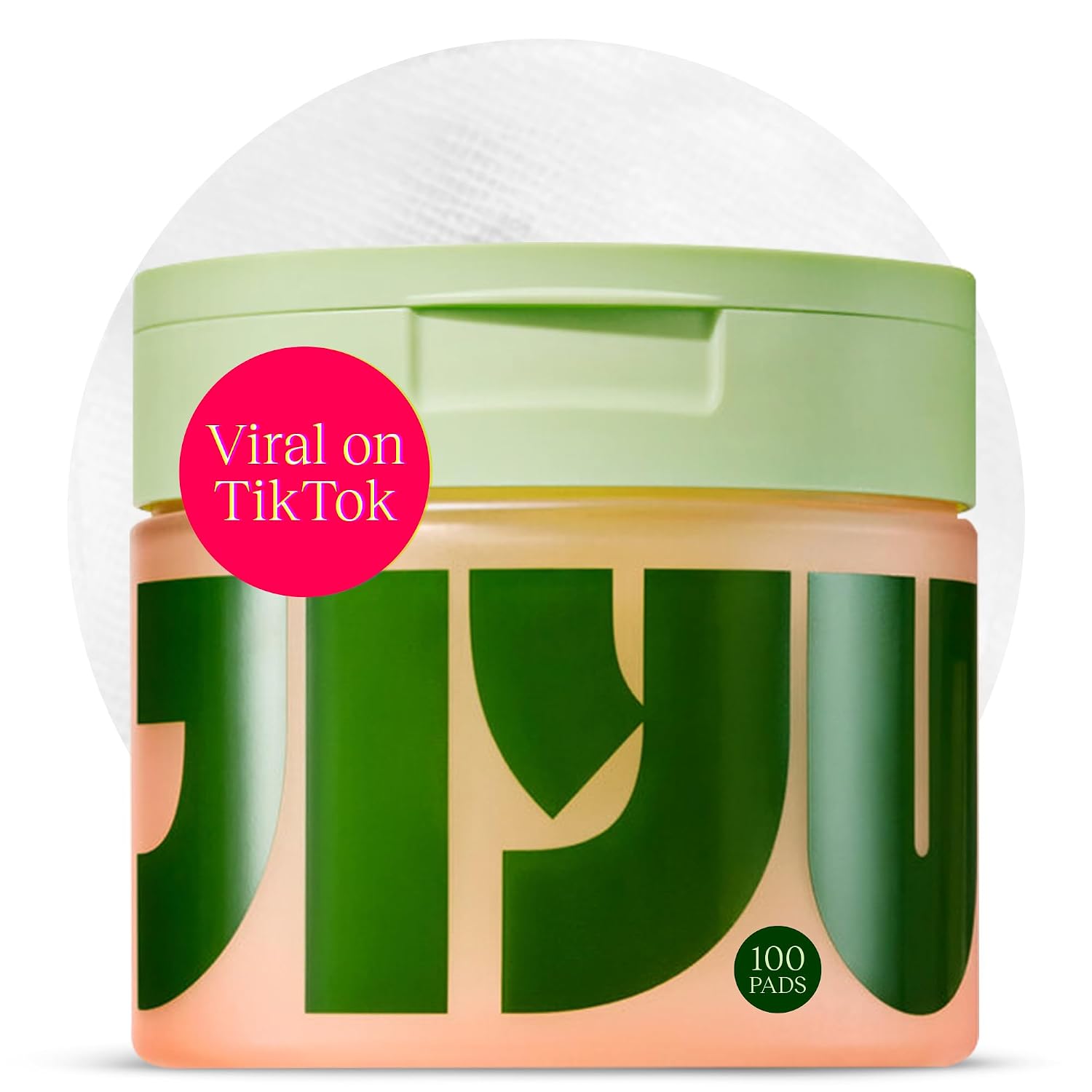 JIYU Korean Toner Pads with Snail Mucin and Niacinamide - Product image