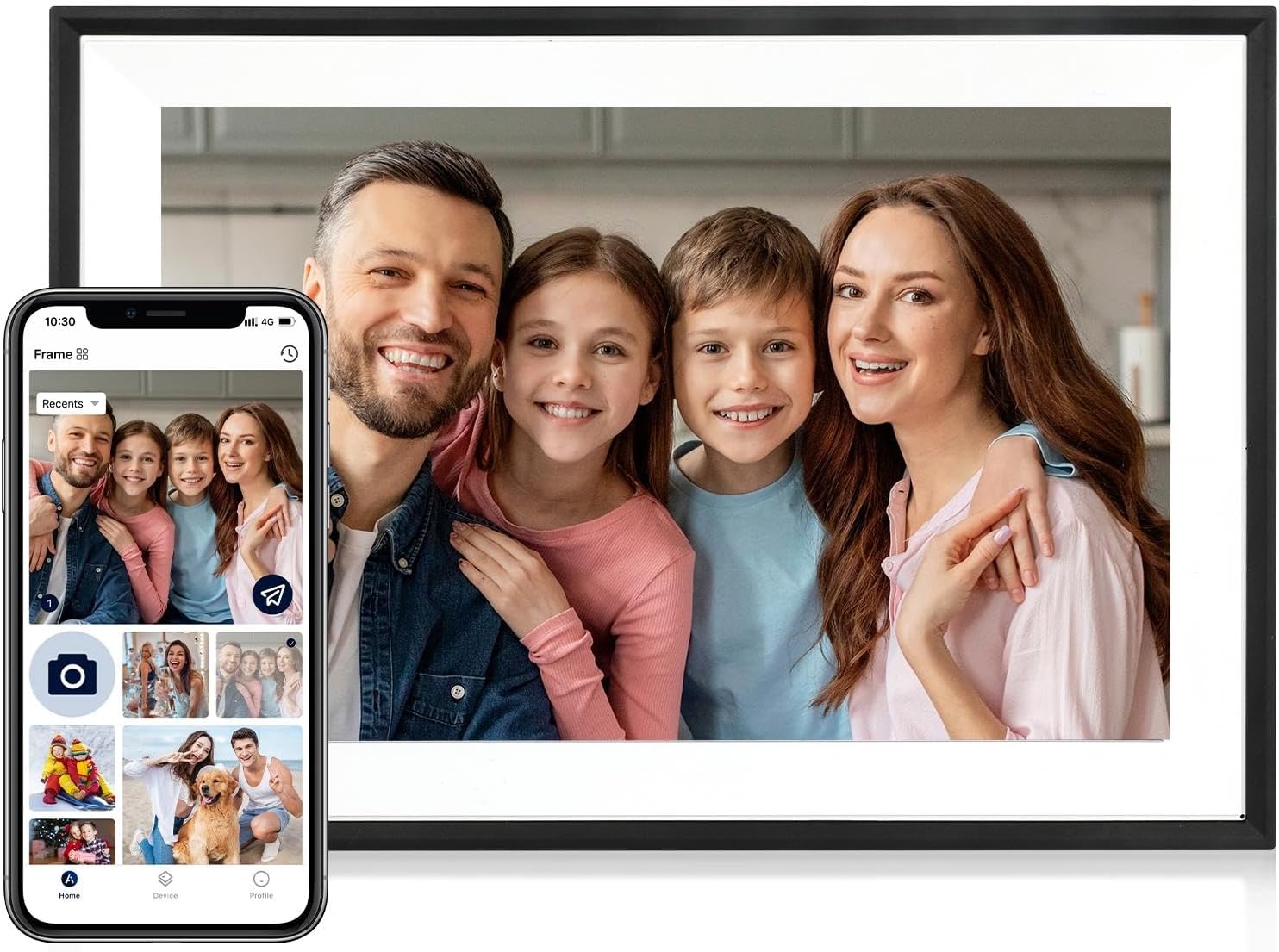 Linkdaze 10.1-Inch Wi-Fi Digital Photo Frame